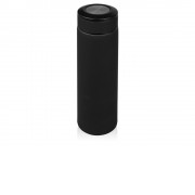 Термос Confident с покрытием soft-touch 420мл, черный