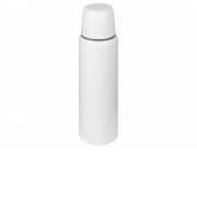 Термос с чашей и двойными медными стенками Stern, 1 л, белый