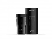 Термос питьевой, вакуумный, бытовой, тм bobber. Объем 0,35 литра. Артикул Tumbler-350 Black Coffee