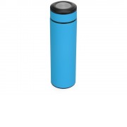 Термос Confident с покрытием soft-touch 420мл, голубой