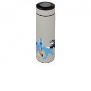 Термос Бременские музыканты, серый