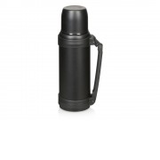 Вакуумный термос Hotwell с медной изоляцией и порошковой краской, 1.4л, черный