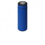 Термос Confident с покрытием soft-touch 420мл, синий