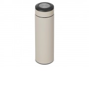 Термос Confident с покрытием soft-touch 420мл, бежевый