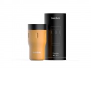 Термос питьевой, вакуумный, бытовой, тм bobber. Объем 0,35 литра. Артикул Tumbler-350 Ginger Tonic