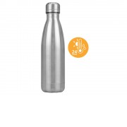 Термобутылка Актив, 500 мл, серебристый