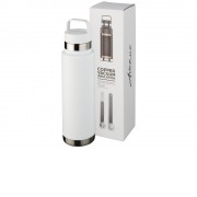 Медная спортивная бутылка с вакуумной изоляцией Colton объемом 600 мл, белый