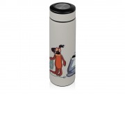 Термос Жил-был Пес, серый