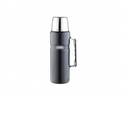 Термос со стальной колбой тм THERMOS SK2020 Matte Black King Stainless Steel Vacuum Flask. 2.0L, черный