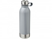 Спортивная бутылка из нержавеющей стали Perth объемом 740 мл, серый