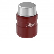 Термос из нерж. стали с ложкой тм THERMOS SK3000 MRR 0,47L