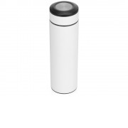 Термос Confident с покрытием soft-touch 420мл, белый