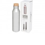 Вакуумная изолированная бутылка с пробкой, серебристый