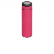 Термос Confident с покрытием soft-touch 420мл, розовый