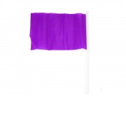 Флаг CELEB с небольшим флагштоком, лиловый