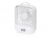 Настольный вентилятор с плавным регулированием скорости Circa, белый