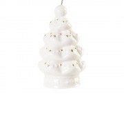 Новогодняя фарфоровая игрушка Елка