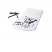 Рождественский чулок для раскрашивания RENO