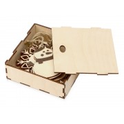 Набор с новогодними подвесками, 5 подвесок, 122 х 45 х 122 мм