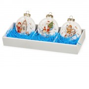 Набор игрушек Медальон Космическое путешествие в подарочной коробке, 3 шт