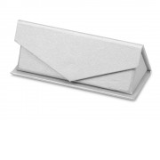 Подарочная коробка для флеш-карт треугольная, серый
