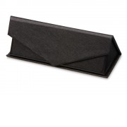 Подарочная коробка для флеш-карт треугольная, черный