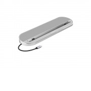 Хаб USB Type-C 3.0 для ноутбуков Falcon, серый