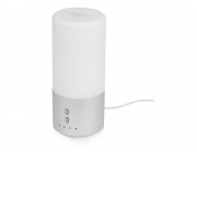 Увлажнитель воздуха с подсветкой Breathe, белый/серебристый