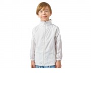 Ветровка Miami детская с чехлом, белый