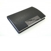 Визитница Pierre Cardin, чёрный/серебристый