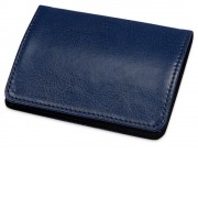 Визитница Намибия, синий/серебристый