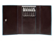 Ключница, Piquadro Blue Square, коричневый