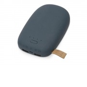 Универсальное зарядное устройство power bank в форме камня. 10400MAH. Dark gray