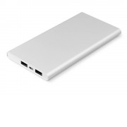 Внешний аккумулятор Rombica NEO AX100L, 10 000 мАч, алюминий, серебристый, чехол