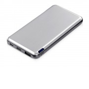 Внешний аккумулятор Forge v.2, металл, 10000mah, белый