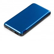 Внешний аккумулятор Forge v.2 металл, 10000mah, синий