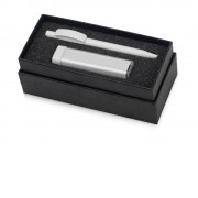 Подарочный набор White top с ручкой и зарядным устройством, белый