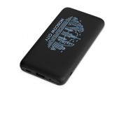 Внешний беспроводной аккумулятор с подсветкой лого Reserve X. 8000 mAh, черный