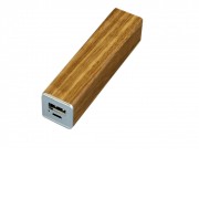 PB-wood1 Универсальное зарядное устройство power bank прямоугольной формы. 2200MAH. Красный