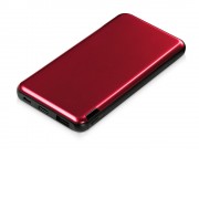 Внешний аккумулятор Forge v.2, металл, 10000mah, красный