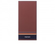 Внешний аккумулятор Rombica NEO ARIA WIRELESS MAROON, малиновый