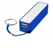 Портативное зарядное устройство Jive, ярко-синий/белый