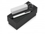 Подарочный набор Kepler с ручкой-подставкой и зарядным устройством, белый