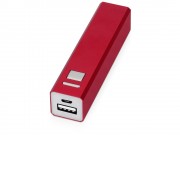Портативное зарядное устройство Спейс, 3000 mAh, красный