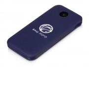Внешний беспроводной аккумулятор с подсветкой лого Astro, 10000 mAh, темно-синий