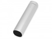 Портативное зарядное устройство Мьюзик, 5200 mAh, серебристый