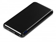 Внешний аккумулятор Forge v.2, металл, 10000mah, черный