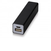 Портативное зарядное устройство Брадуэлл, 2200 mAh, черный