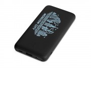 Внешний беспроводной аккумулятор с подсветкой лого Reserve X v.2, 8000 mAh, ярко-черный