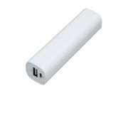 PB030 Универсальное зарядное устройство power bank  прямоугольной формы. 2600MAH. Белый